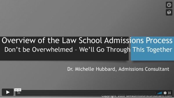 Law School Application Process